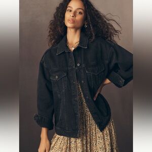 Pilcro Weston Denim boyfriend jacket size medium NWT